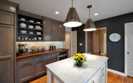 Gray Cabinets in MN Kitchen Remodel