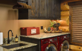 Cabin Laundry Room