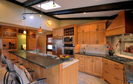 Wood Cabinet Kitchen Remodel MN