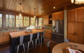 WI Lake Home Custom Kitchen