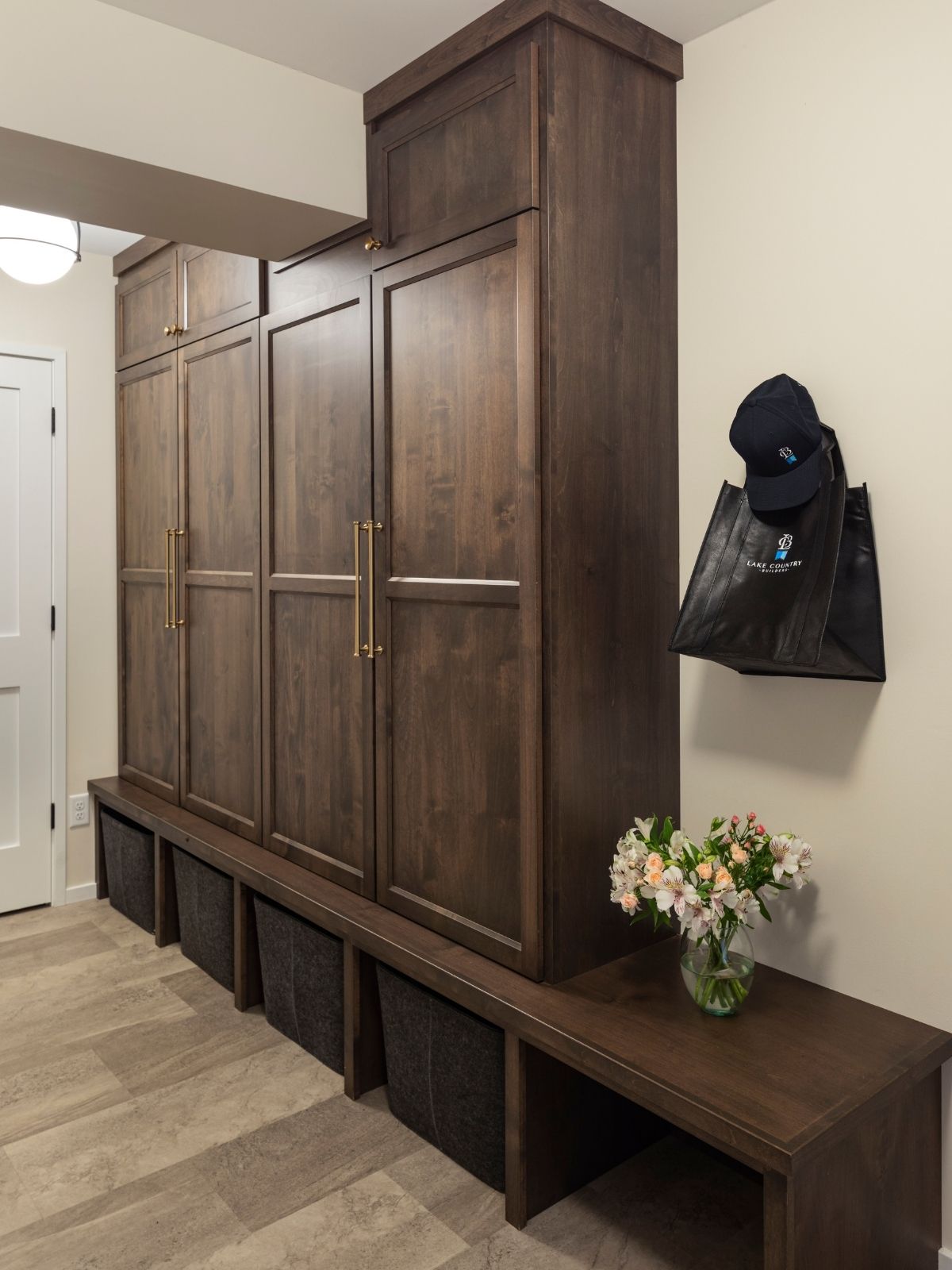 Mudroom Storage Solutions Lake Country Builders 03